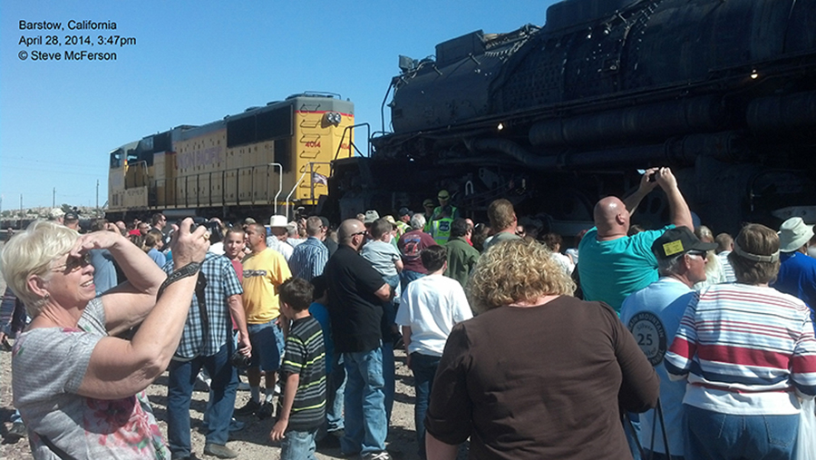 The 4014 in Barstow, California on April 28, 2014